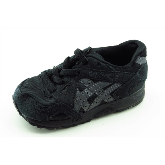 Asics‎ Toddler Boys 6 Medium Black Running Synthetic - Picture 1 of 6